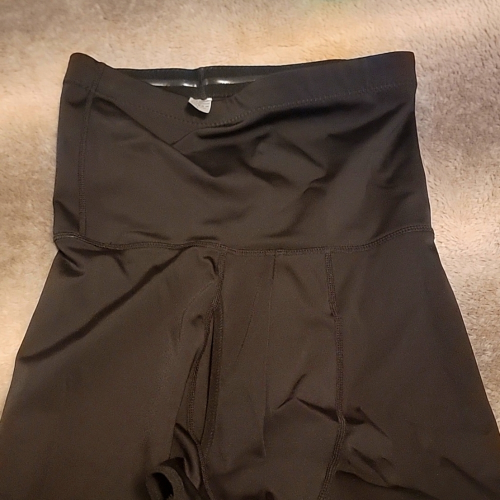 MEN Tummy Control Shorts Slimming Black Girdle large